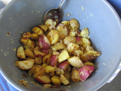 Lilly's grilled potato salad