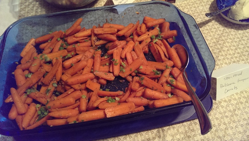 Ginger carrots