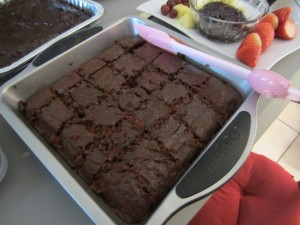 cardamom brownies by Lilly