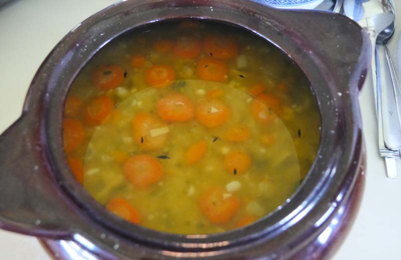 vegan navy bean soup
