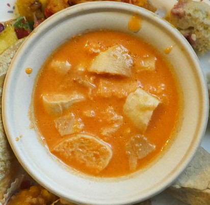 bowl of gazpacho