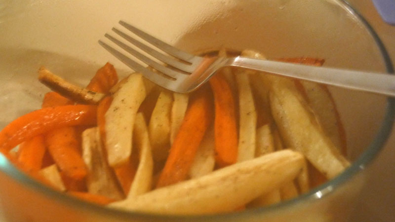 parsnips and carrots