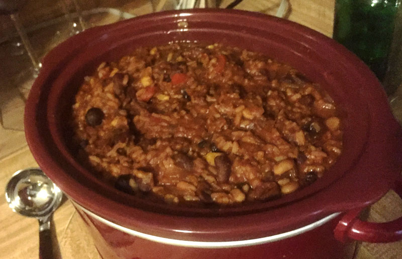 Taylor's cranberry chili