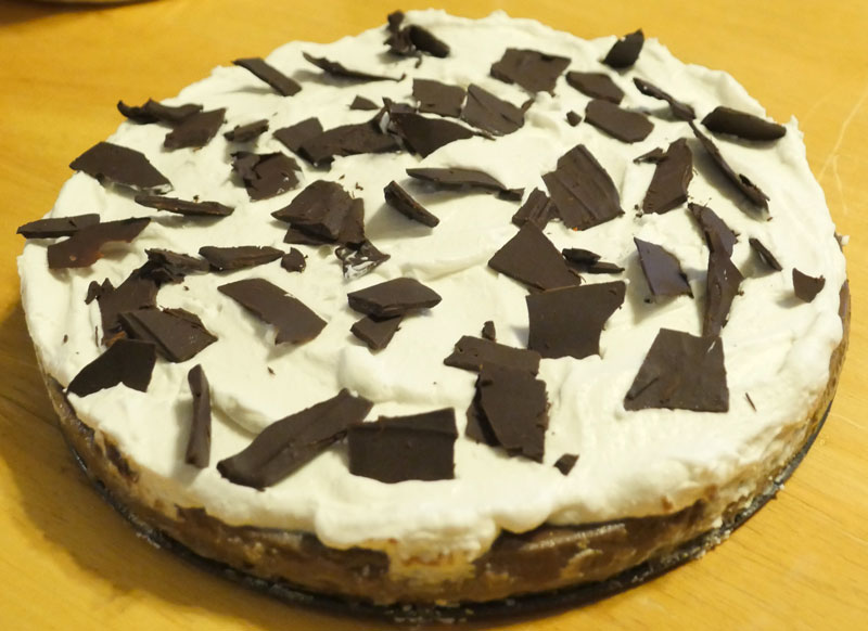 vegan chocolate silk pie