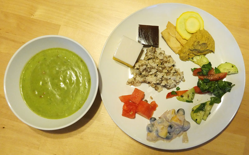 vegan cool foods plate