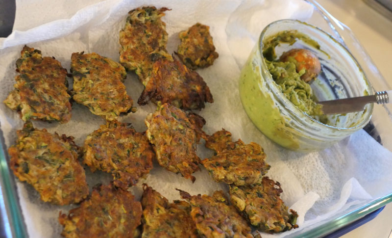 zucchini fritters