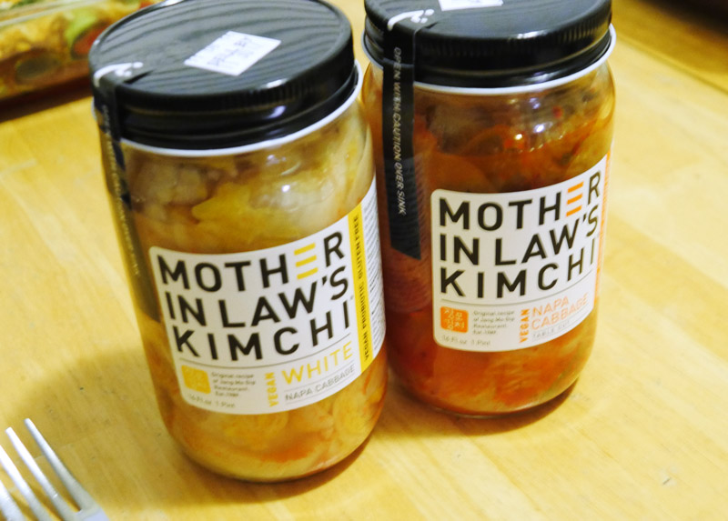 vegan Kimchi jars