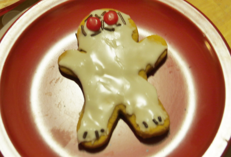 vegan red eyes cookie