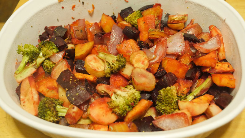 beet veggie medley