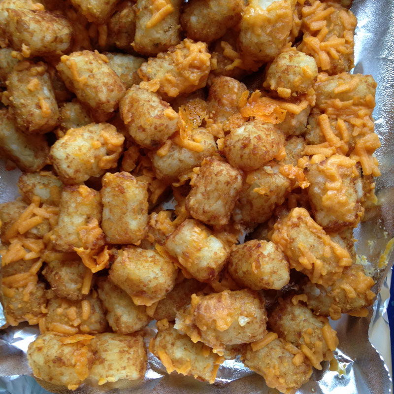 vegan cheesy tater tots