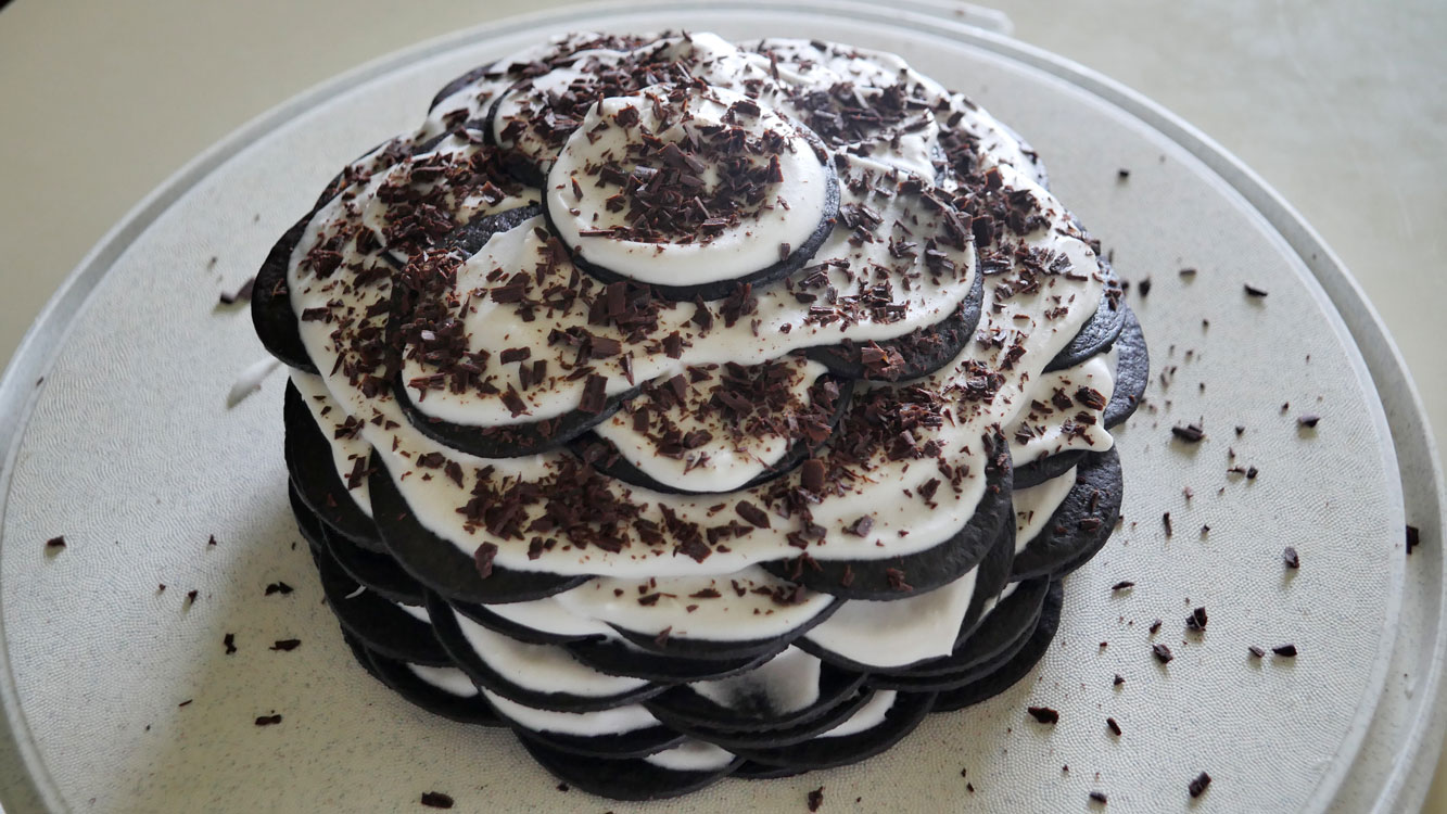 vegan icebox cake