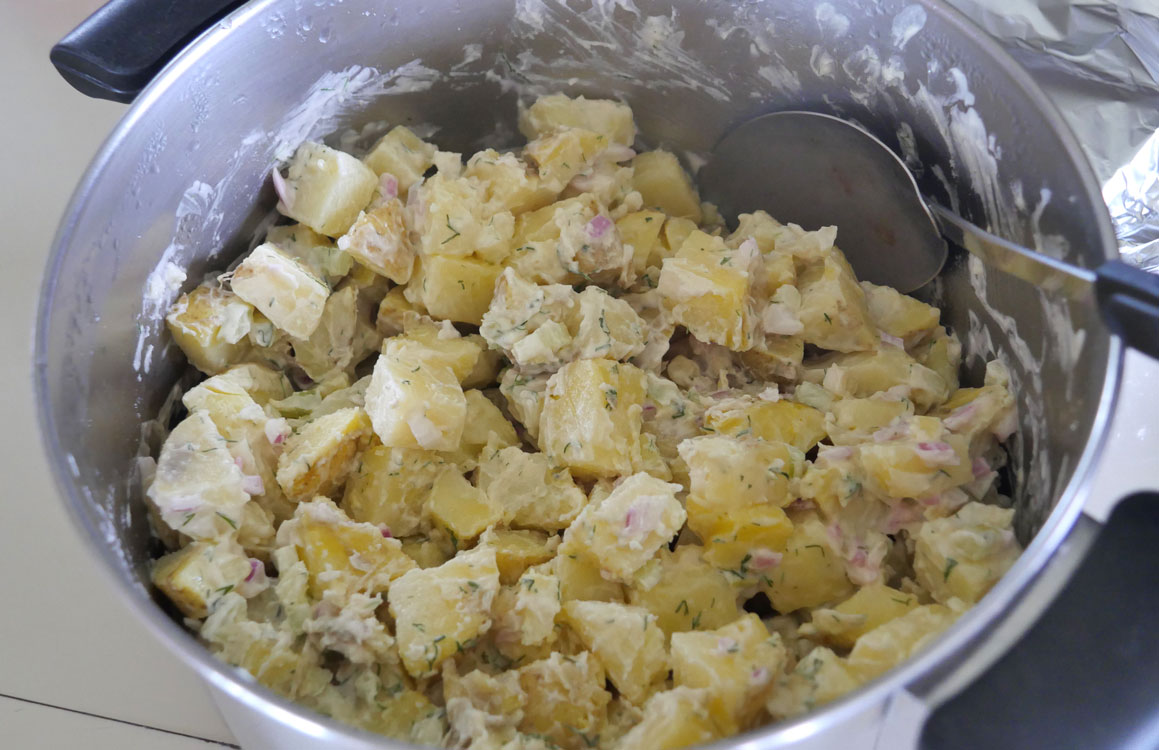 PETA dill potato salad