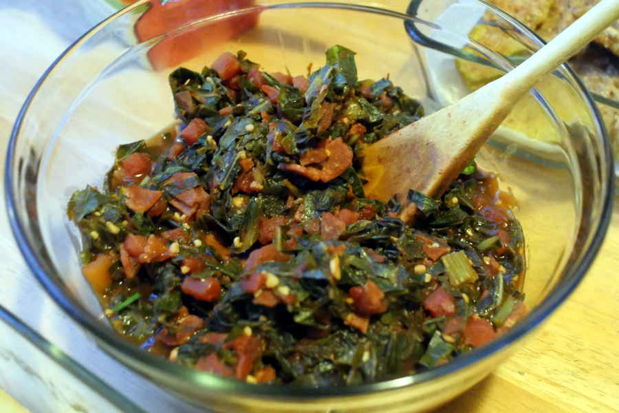 vegan collard greens