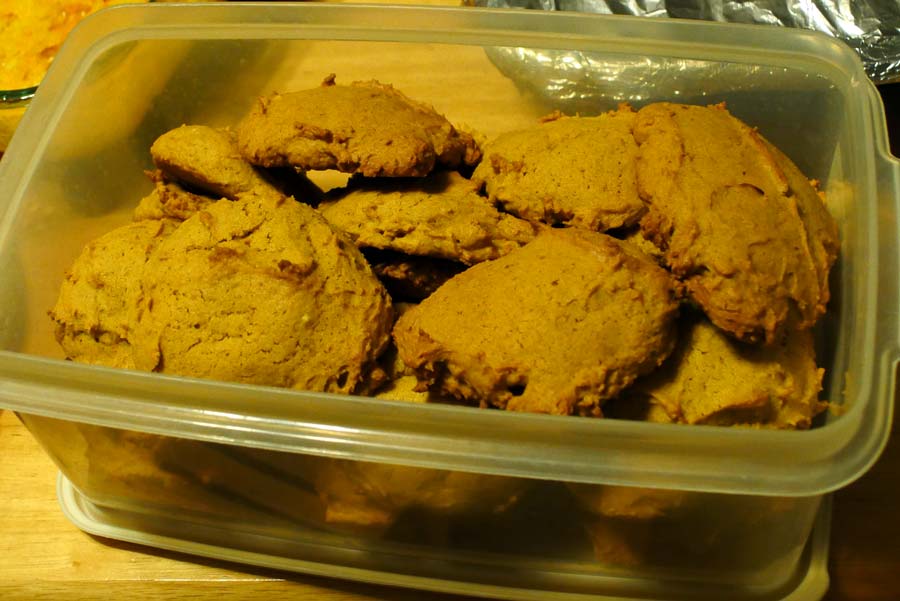 vegan pumpkin cookies