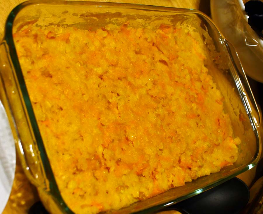 vegan corn casserole