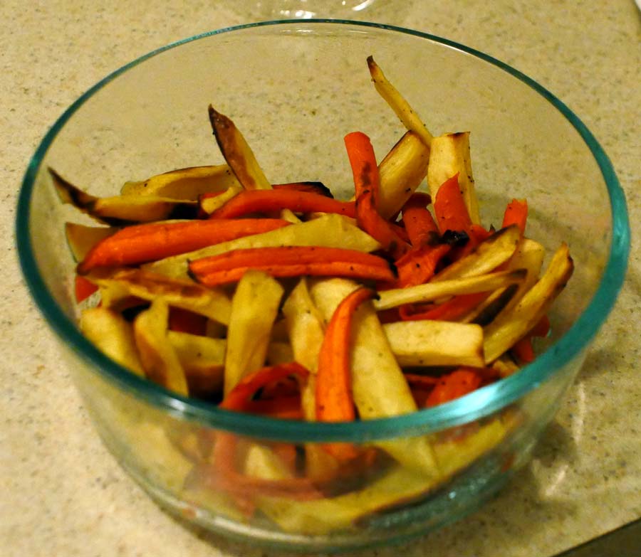 parsnips and carrots