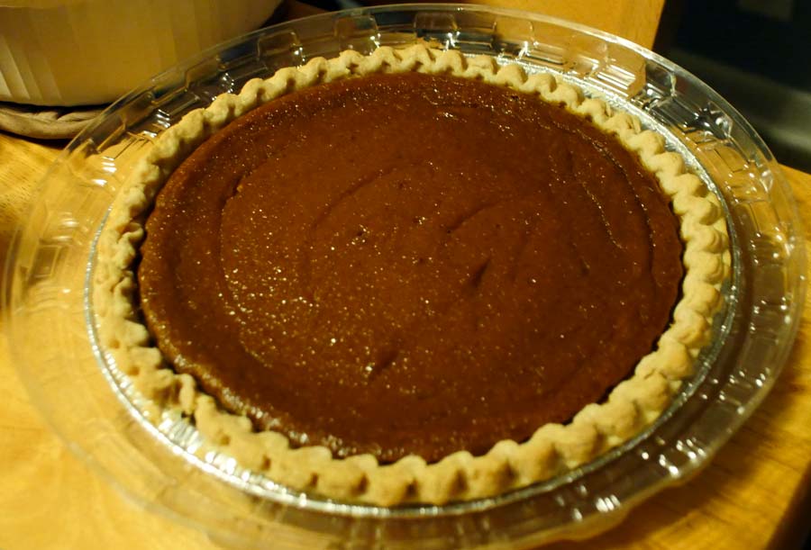 vegan pumpkin pie