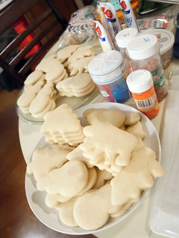 vegan lemony sugar cookies