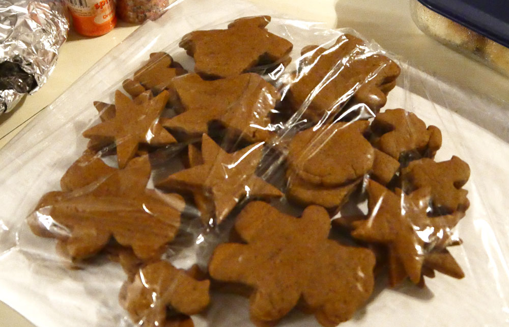 vegan gingerbread cookies