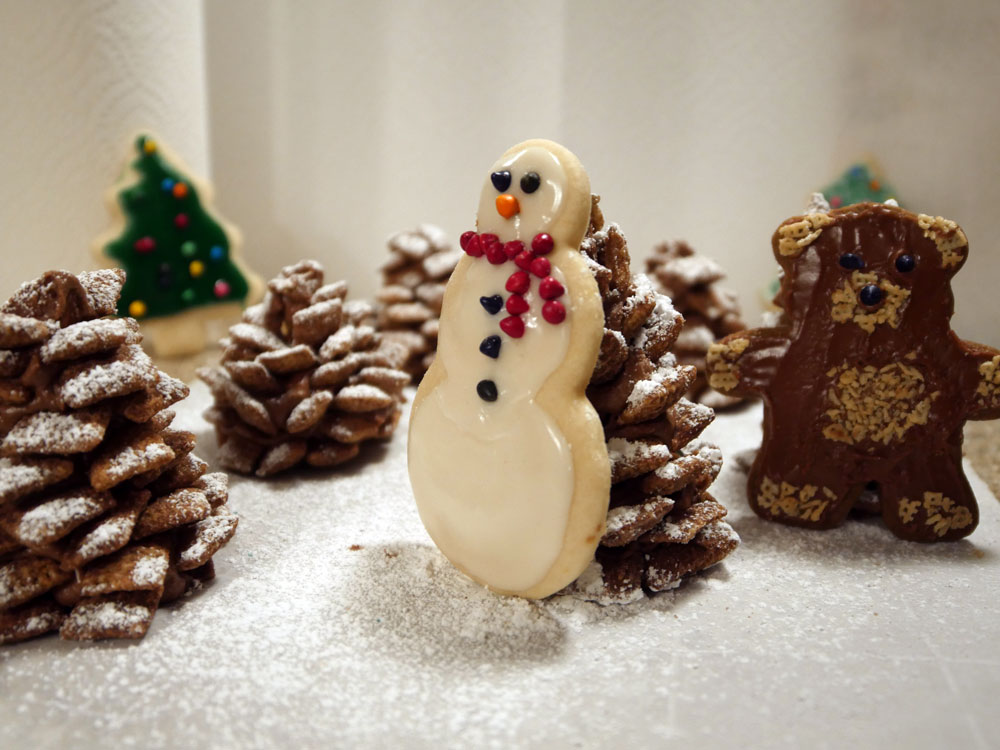 edible snowy wonderland