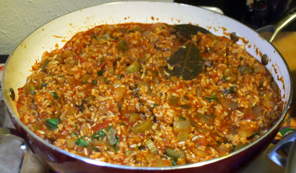 seitan jambalaya