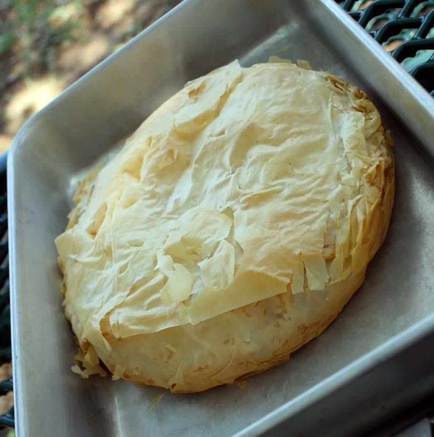 vegan phyllo pie