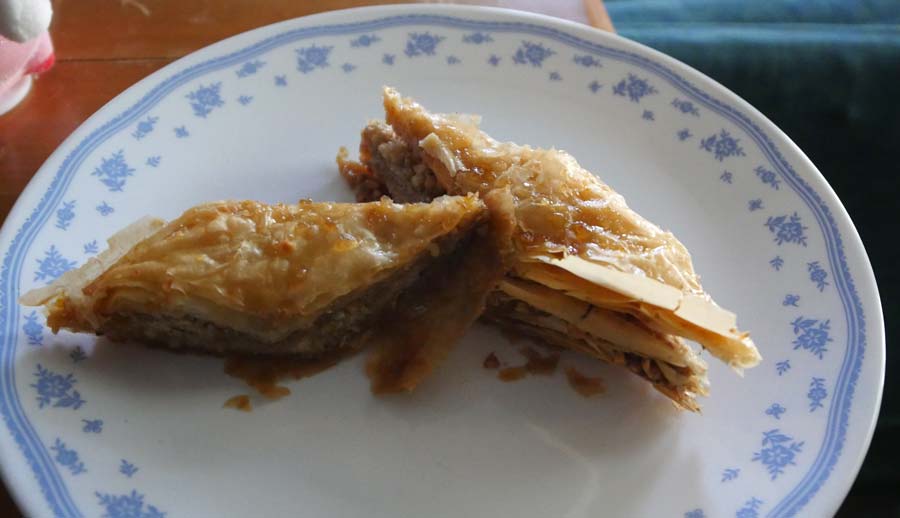 vegan baklava