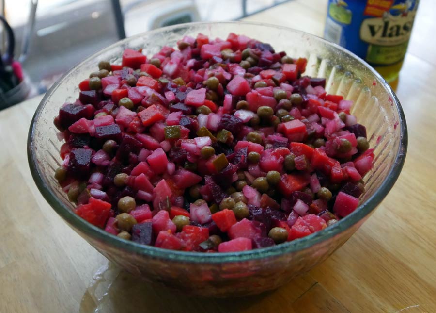 Ukrainian Beet Salad