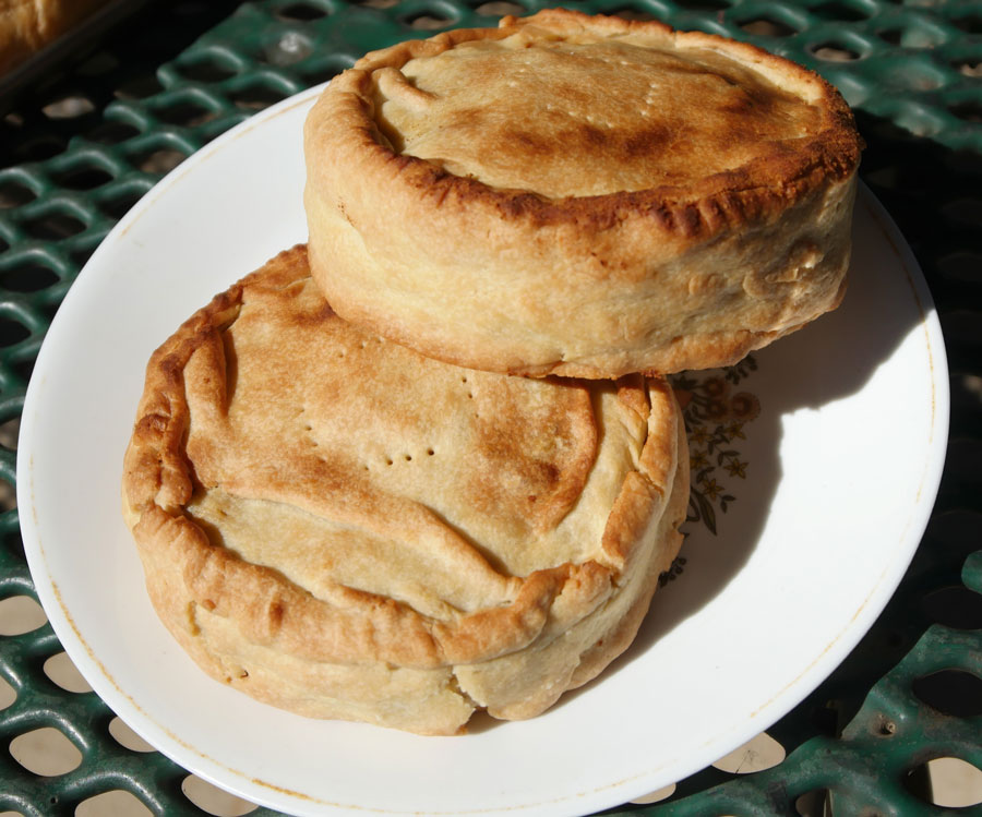 vegan meat pie