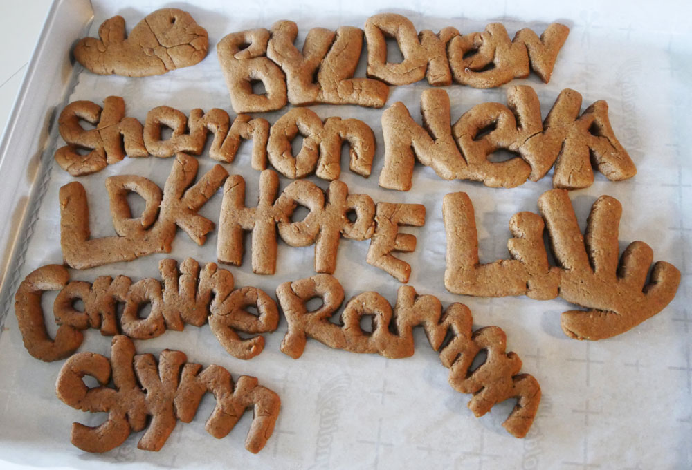 name cookies