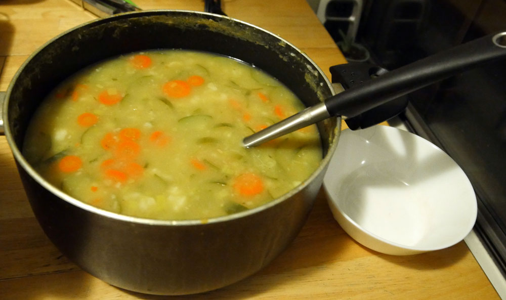 vegan ginger vegetable soup