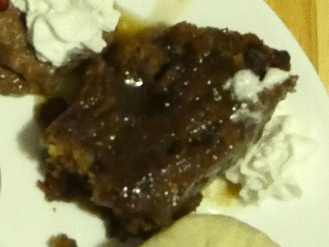 vegan sticky toffee pudding