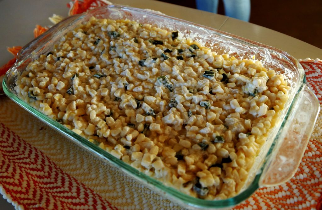 vegan corn casserole