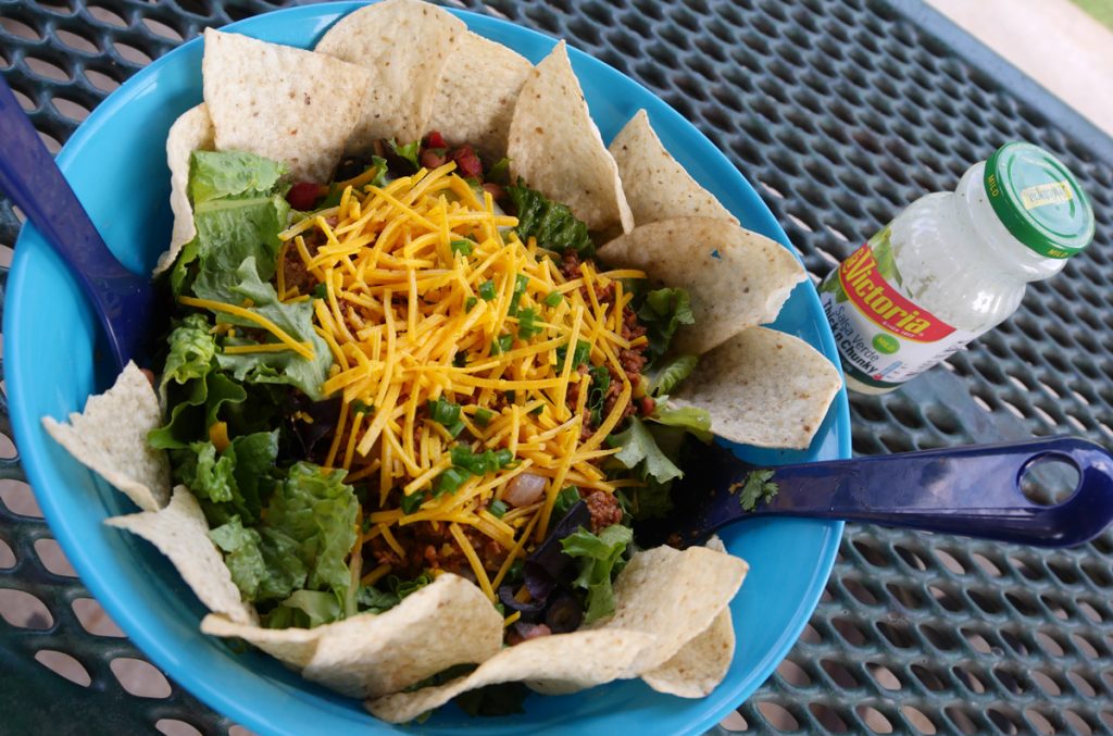 vegan taco salad