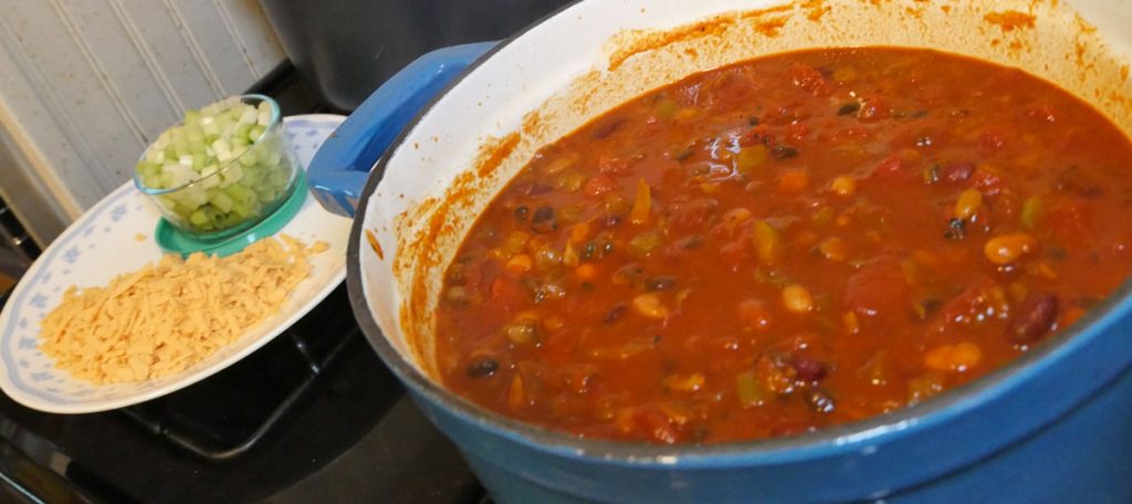 vegan Cincinnati chili