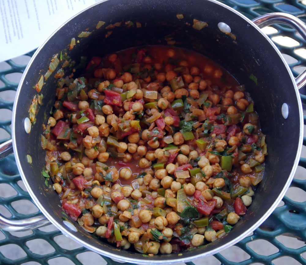 chickpea tagine