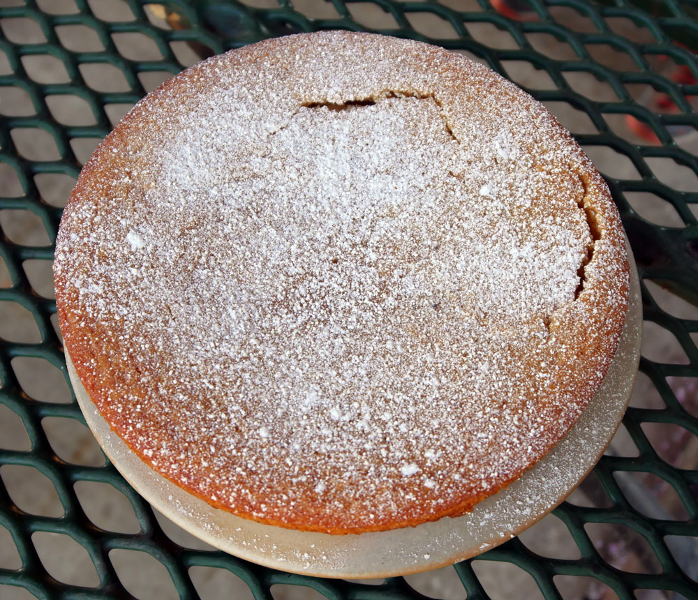 vegan lemon olive oil cake