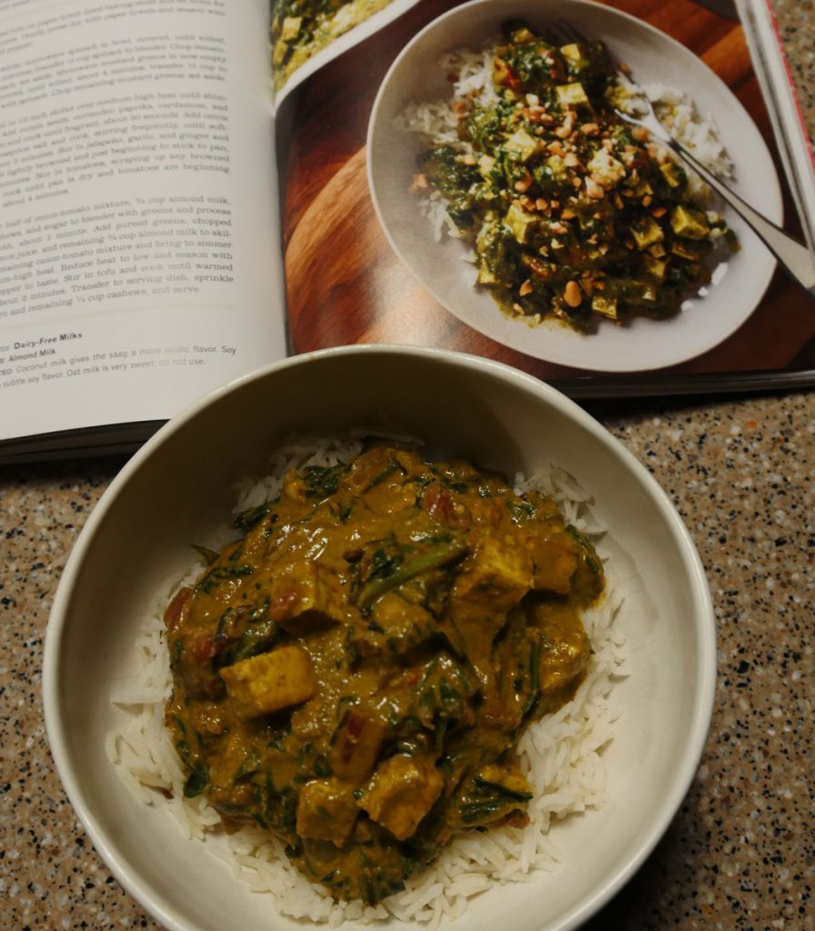 saag tofu