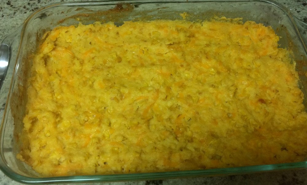 vegan corn casserole