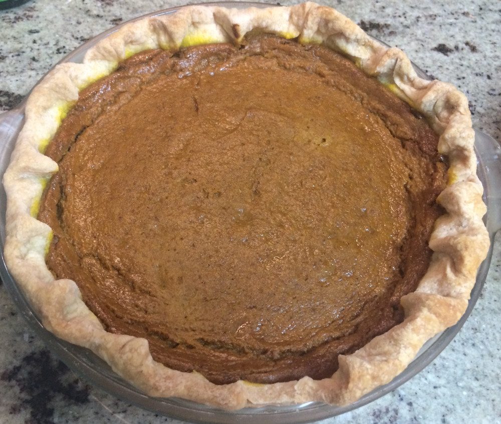 vegan pumpkin pie