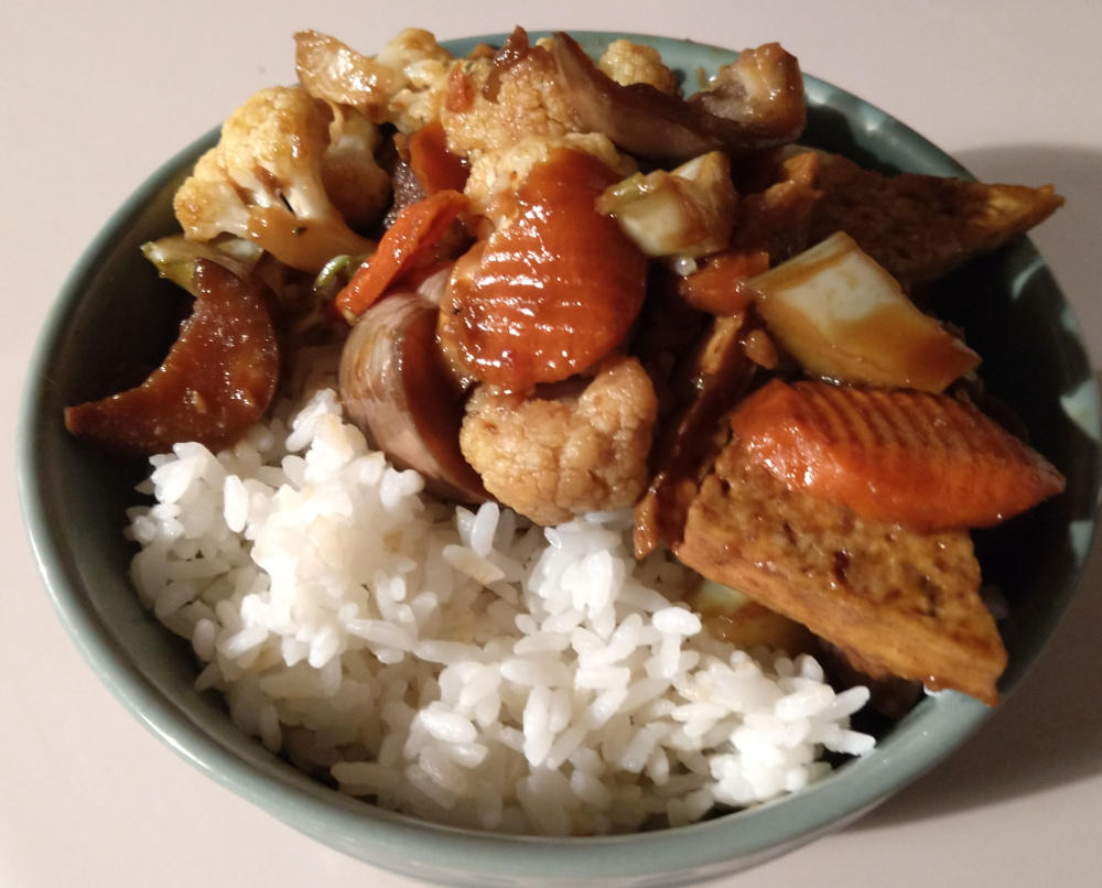 tofu eggplant stir fry