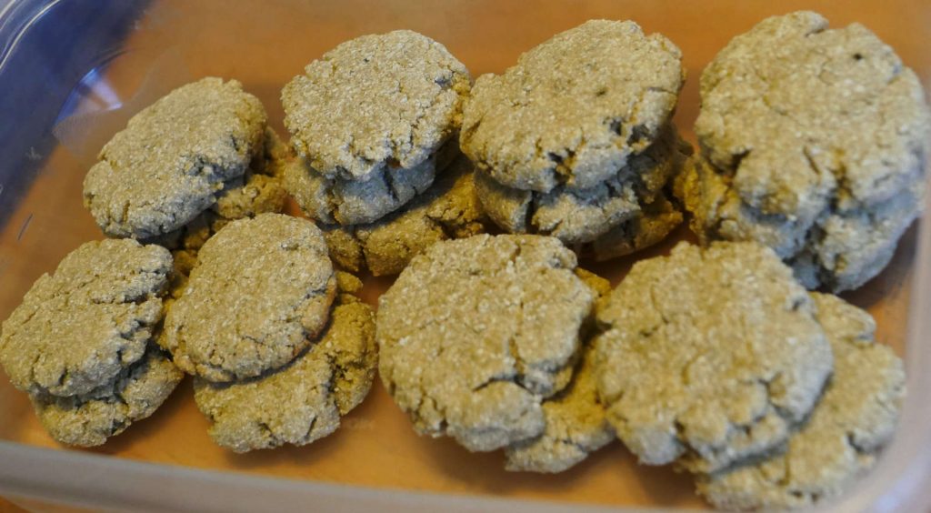 vegan green tea cookies