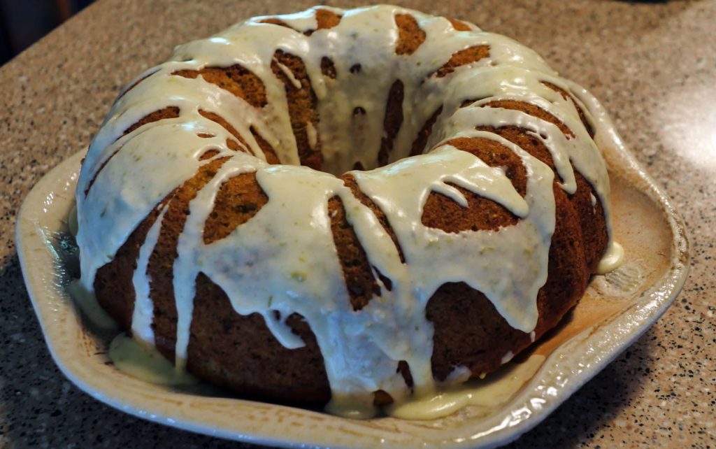 Vegan Zucchini and Lime Cake