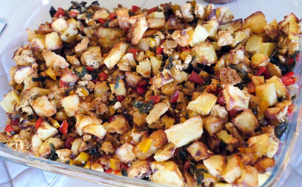 tofu veggie scramble