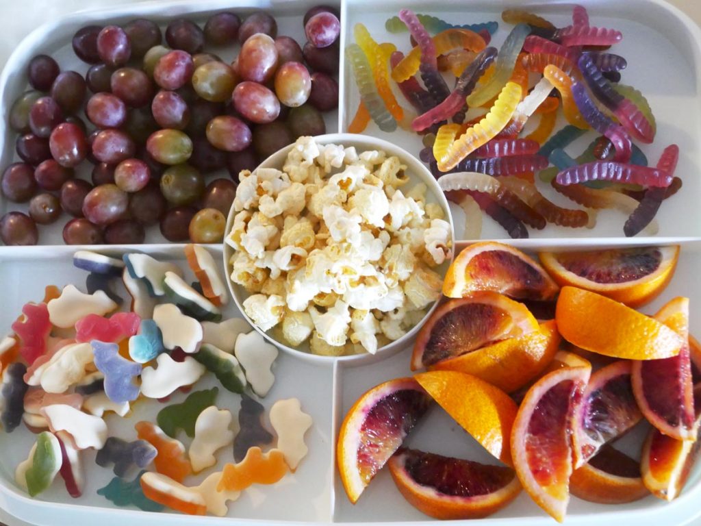 tray of vegan sweets