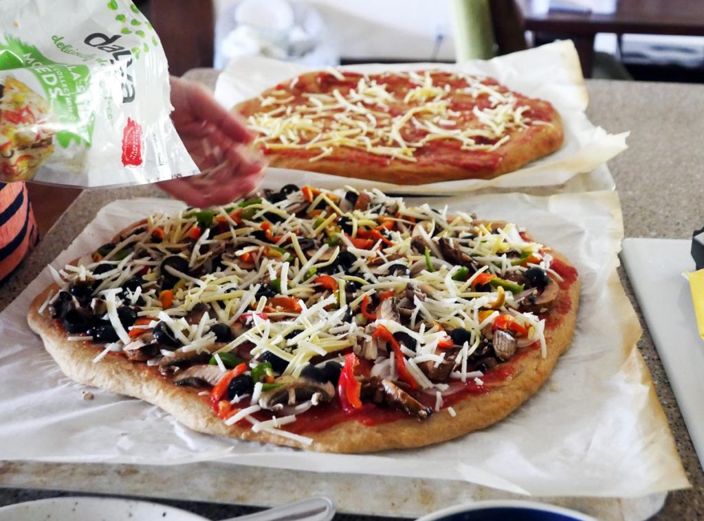 vegan pizzas