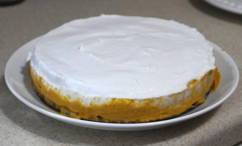 vegan pumpkin goo pie