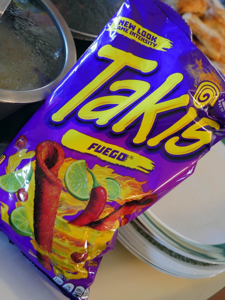 Takis Fuego bag