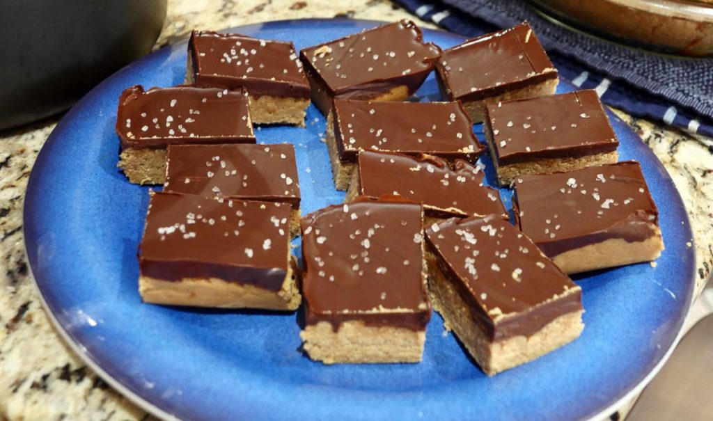 peanut butter chocolate bars