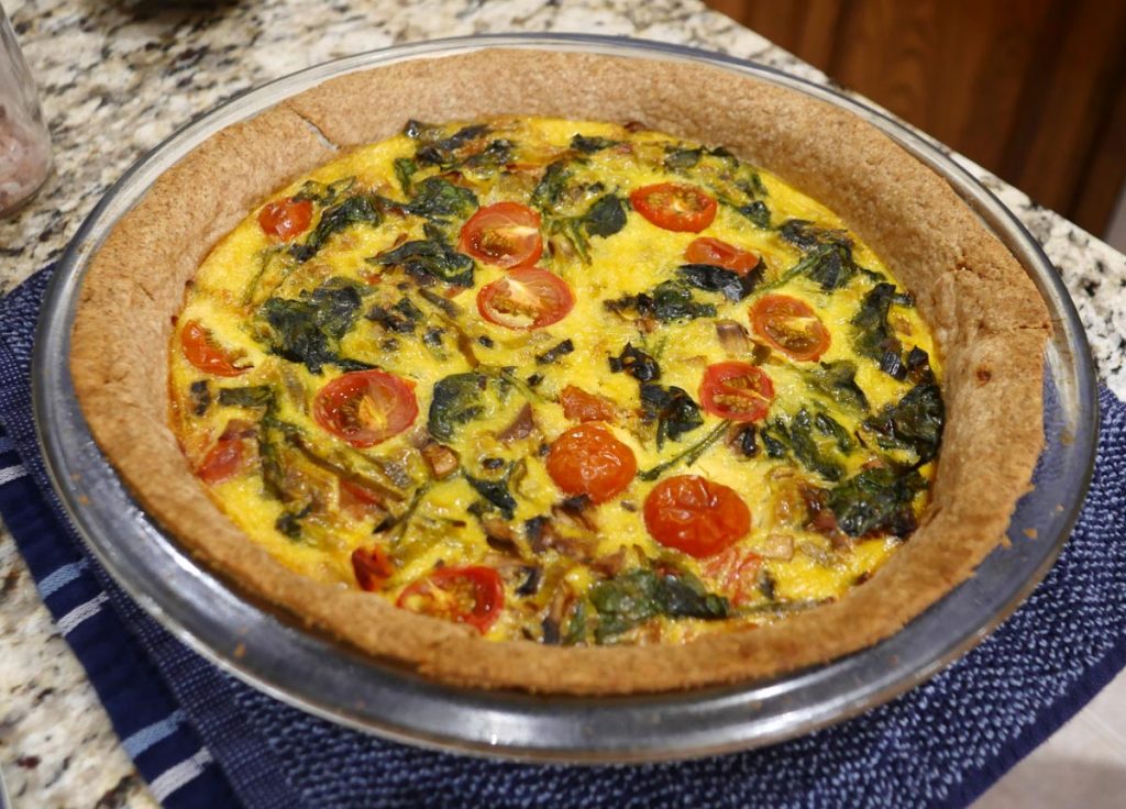 Just Egg Vegan Quiche